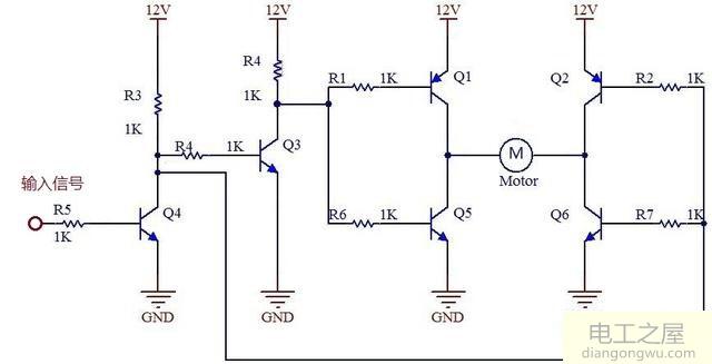 簡單方式實現(xiàn)12V直流電機(jī)正反轉(zhuǎn)